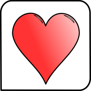 Card Symbol Heart Clip Art